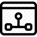 Webhierarchie Flussdiagramm Flussdiagramm Symbol