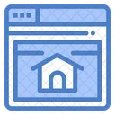 Web Home Page Home Page Seo Icon