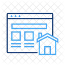 Web Homepage Seo Performance First Impression Icon