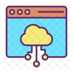 Web Hosting  Icon