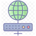 Web Hosting Web Icon Global Icon