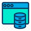 Web Hosting Database Icon