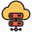 Cloud Host Hosting Icon