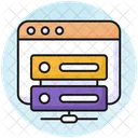 Web Hosting Storage Icon