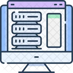 Web hosting and ftp  Icon