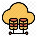 Cloud Host Hosting Icon