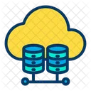 Cloud Host Hosting Icon