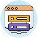 Web Hosting Storage Icon