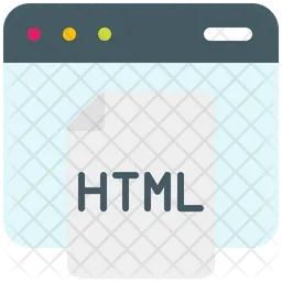 Webhtml  Ícone