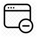 Web Delete Remove Icon