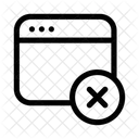 Web Delete Remove Icon