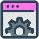 Web Development Settings Icon