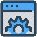 Web Development Settings Icon