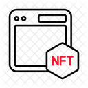 Web Nft Blockchain Icon