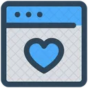 Like Love Heart Icon