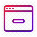 Web Trash Remove Icon