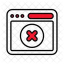 Web Remove Web Browser Icon