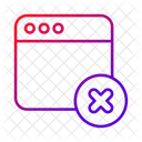 Web Remove Webpage Icon
