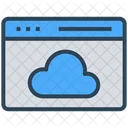 Cloud Computing Web Icon