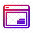 Web Site Online Icon