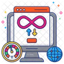 Web Infinity Infinity Website Infinity Transfer Icon
