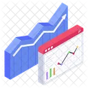 Estadisticas En Linea Estadisticas Web Infografias Web Icono