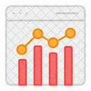 Infografico Da Web Estatisticas Analise De Dados Ícone