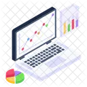 Web Statistics Web Infographic Online Data Icon