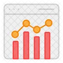 Web Infographic Statistics Data Analytics Icon