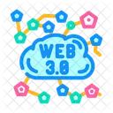 Web Integration Decentralized Icon