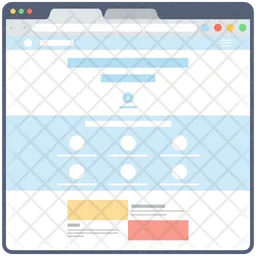 Web Interface  Icon