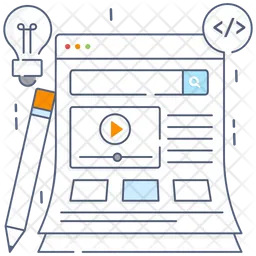 Web Interface  Icon