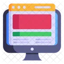 Website Web Interface Web Template Icon