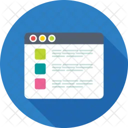 Web Interface  Icon