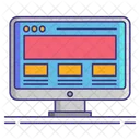 Web Interface  Icon