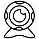 Webkamera Liniensymbol Icon