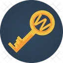 Web Key  Icon