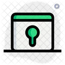 Web Key Web Lock Website Authorization Icon