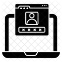 Webkonto Webprofil Digitales Konto Symbol