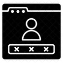 Webkonto Webprofil Digitales Konto Symbol