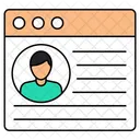 Web-Konto  Symbol