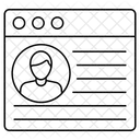 Web-Konto  Symbol