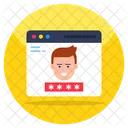 Web-Konto  Symbol