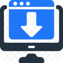Web landing page  Icon