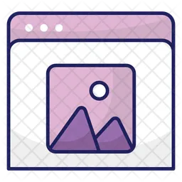 Web Landscape  Icon