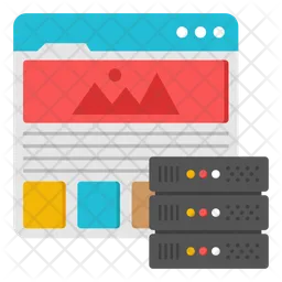 Web landscape  Icon