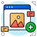 Web landscape  Icon