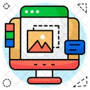 Web landscape  Icon