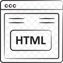 Web Language Programming Language Developer Icon