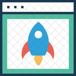 Web Launch  Icon